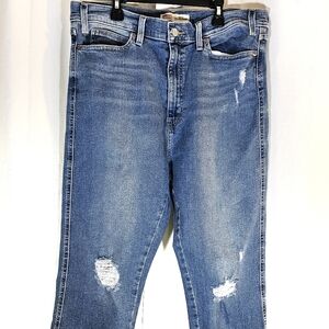 Signature Levi Strauss 16 High Rise Straight Jeans